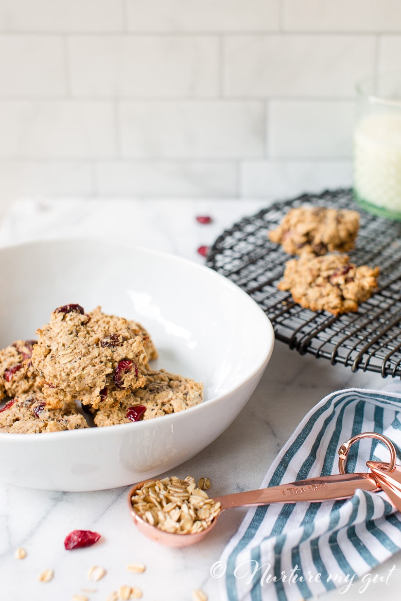 Gluten Free Oatmeal Breakfast Cookies