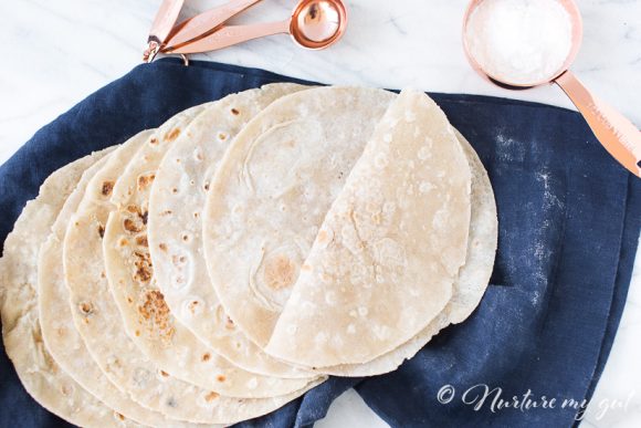 Best Gluten Free Flour Tortilla Recipe (Large) | Nurture My Gut
