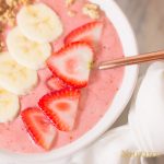 Easy Healthy Strawberry Banana Smoothie Bowl Recipe