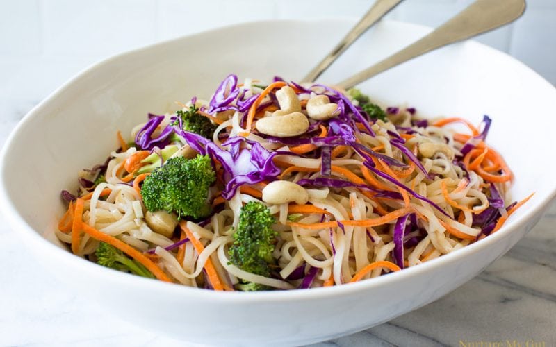 Healthy Noodle Sweet and Spicy Crunch Bowl