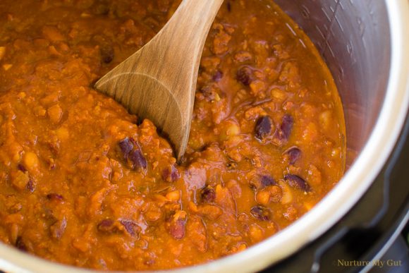 how do you use the bean chili setting on an instant pot