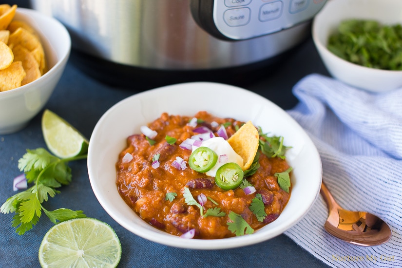 Instant Pot Chili Beans Recipe