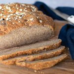 Gluten Free Vegan Bread Loaf Sliced