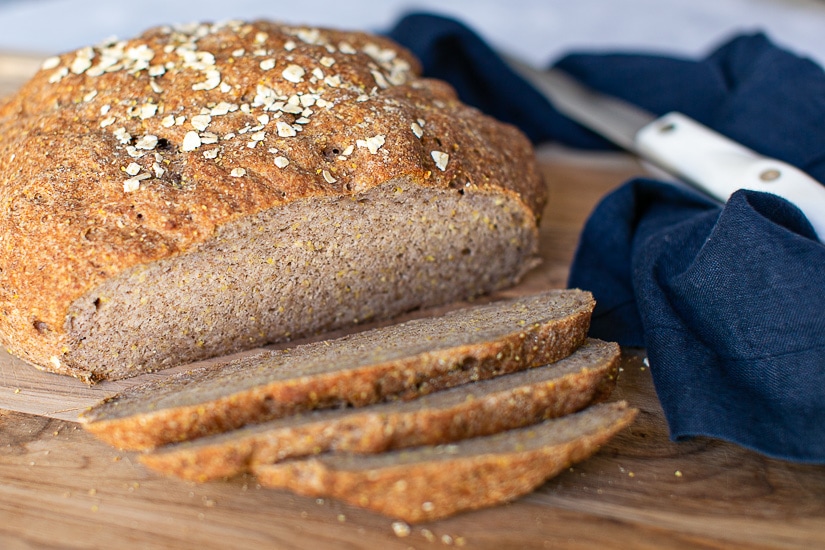 Gluten Free Vegan Bread Recipe | Nurture My Gut