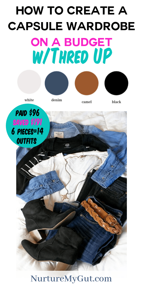 How to Create a Capsule Wardrobe on A Budget through Thred UP