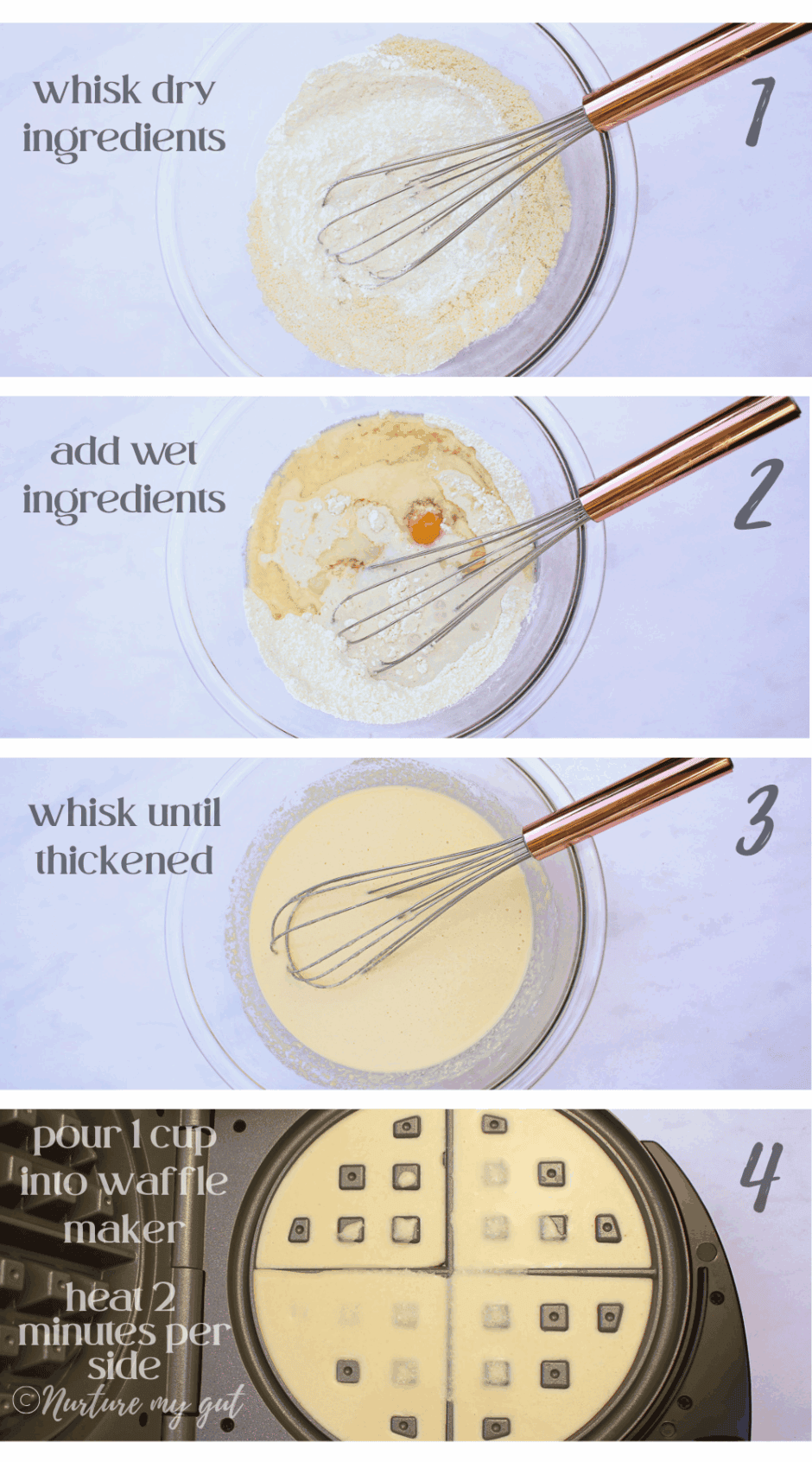 gluten free waffle ingredients
