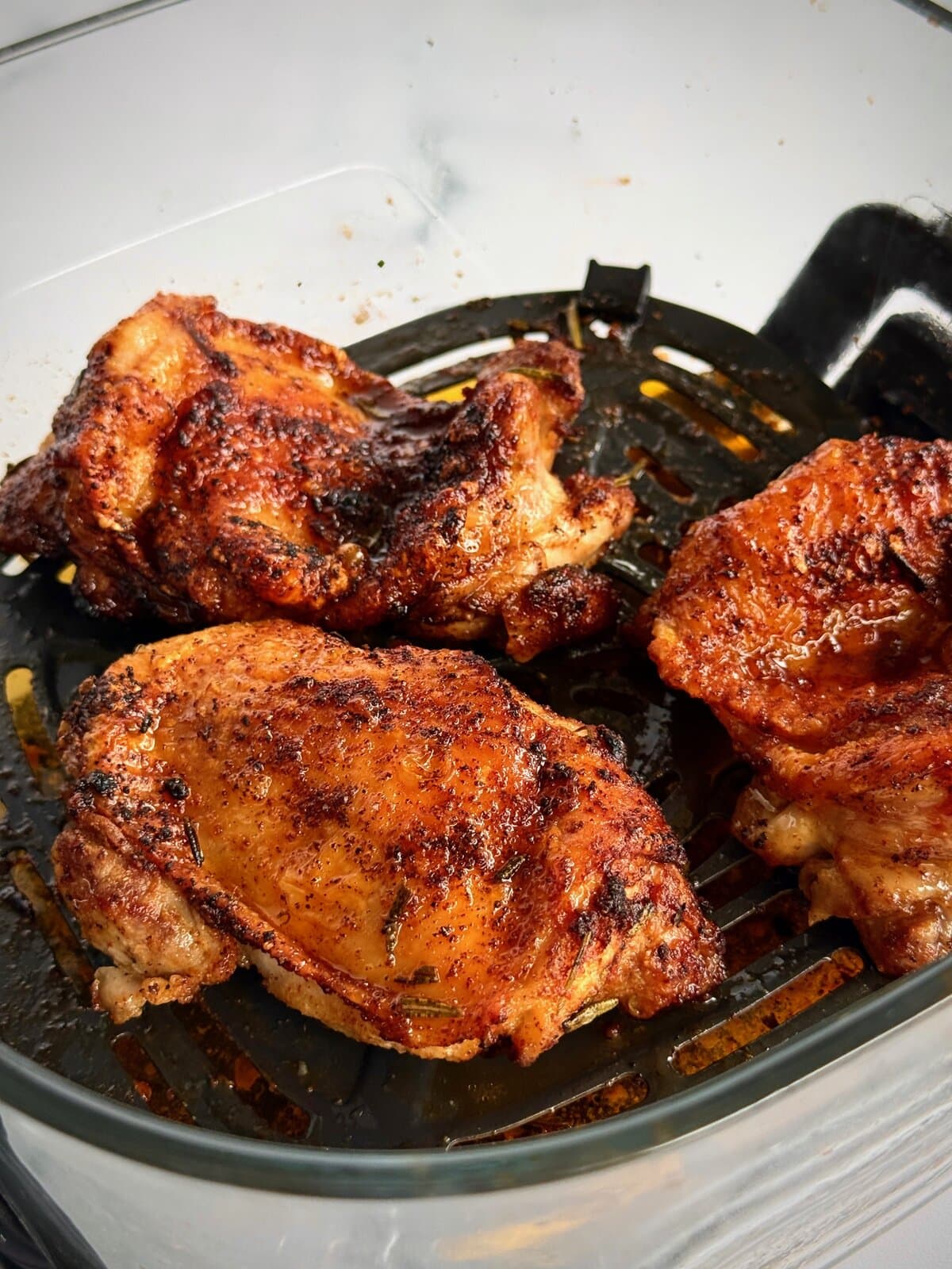 Air Fryer Chicken Thighs {Ninja Crispi Recipe}